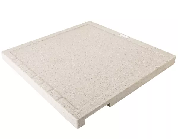 Escurridor de granito Aquadesign Unix 35x35cm beige 1208958210