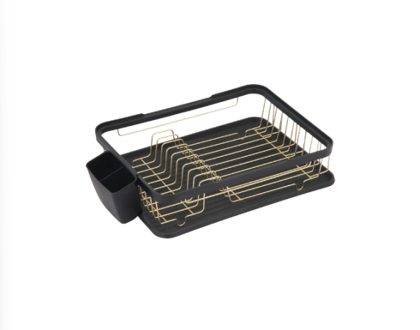 EPKA Dish negro/oro escurreplatos de acero 43.3x10.5x32cm 1208958249