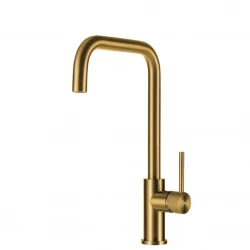 Grifo de cocina Lorreine Medway Royal dorado PVD con caño giratorio MEDWAY-GOLD-XX