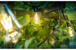 Decor Guirnalda de jardín 7 5m AC220-240V 50-60Hz 10xE27 2x1 5mm 1208958647