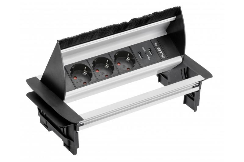 Toma de corriente a través del escritorio 1208958678