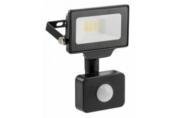 Foco LED G-TECH con sensor de movimiento, 10W, 1000lm, AC220-240V, 50/60 Hz, PF>0,9, RA>80, IP65, 120°, 6000K, negro 1208959173