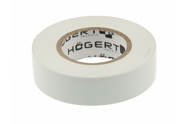 Hoegert Cinta aislante 0.13 mm x 19 mm x 20 m blanca 1208959571