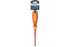 Terminal screwdriver, PH2/SL6 100 mm, 1000 V, CrMo steel