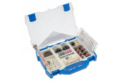 Hoegert Conjunto de accesorios de repuesto para la mini amoladora, 155 piezas. 1208960202