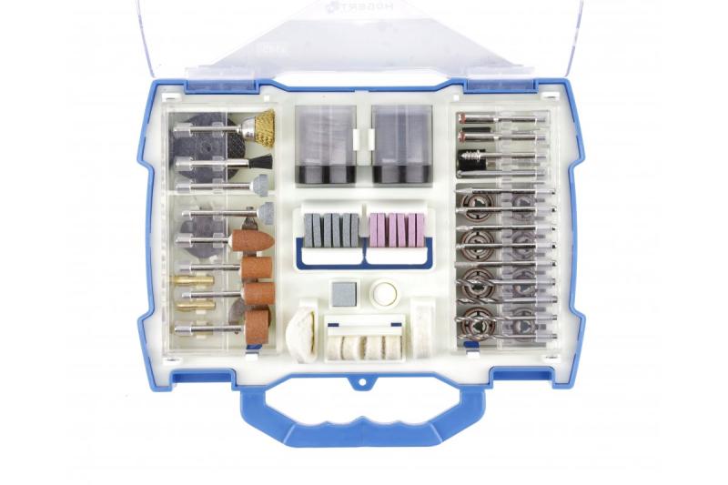 Hoegert Conjunto de accesorios de repuesto para la mini amoladora, 155 piezas. 1208960202