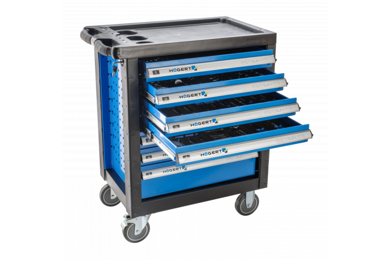 Hoegert Gabinete de taller con 7 cajones 1208962007