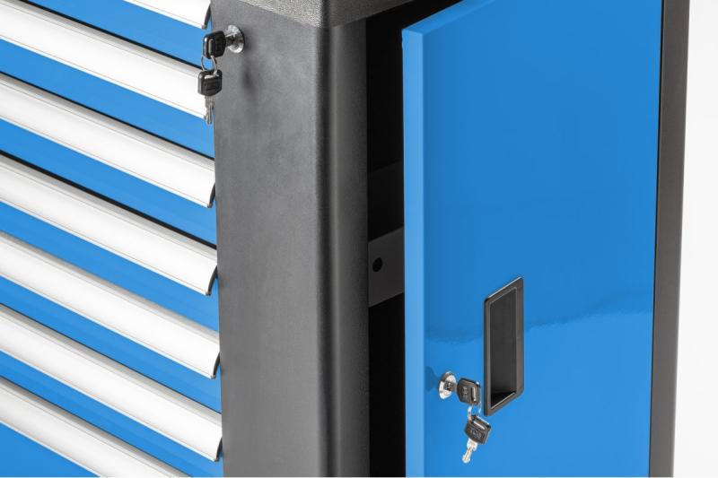 Hoegert Armario de herramientas con 7 cajones y puerta lateral 1208962009