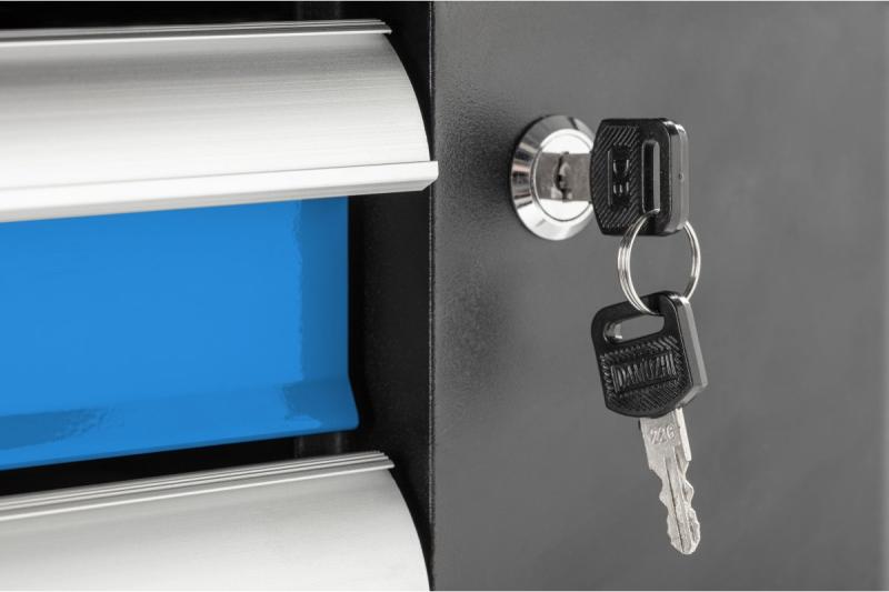 Hoegert Armario de herramientas con 7 cajones y puerta lateral 1208962009