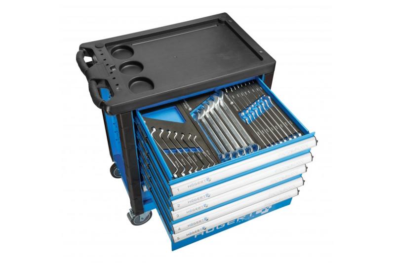 Hoegert Armario de herramientas 214 piezas 1208962013