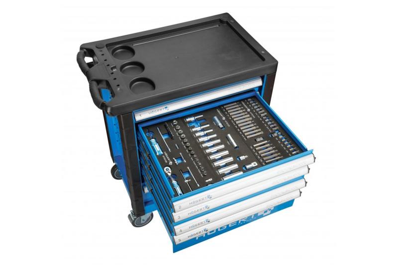 Hoegert Armario de herramientas 214 piezas 1208962013