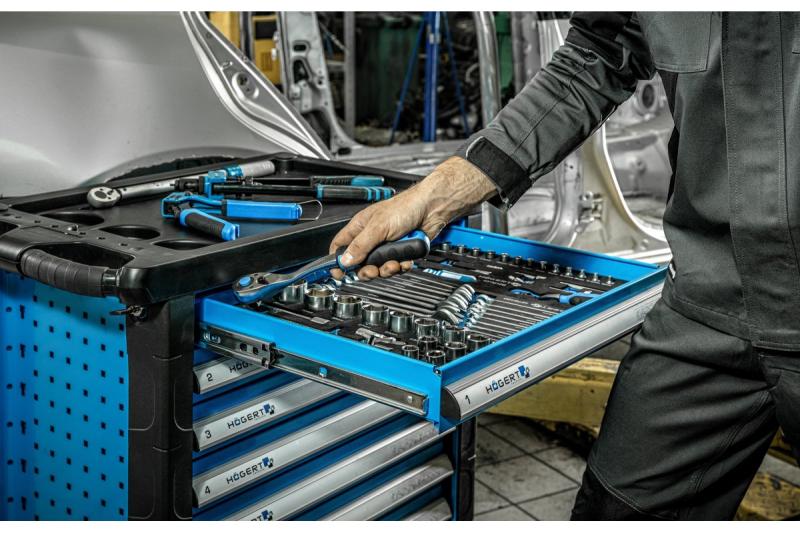 Hoegert Armario de herramientas 252 elementos 1208962014