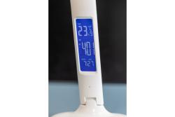 Decor Lámpara de mesa GALACTIC LED 5W 240lm AC220-240V 50/60Hz colores cambiables (3000K 4000K 6000K) calendario alarma termómetro cuerpo blanco. 1208962484