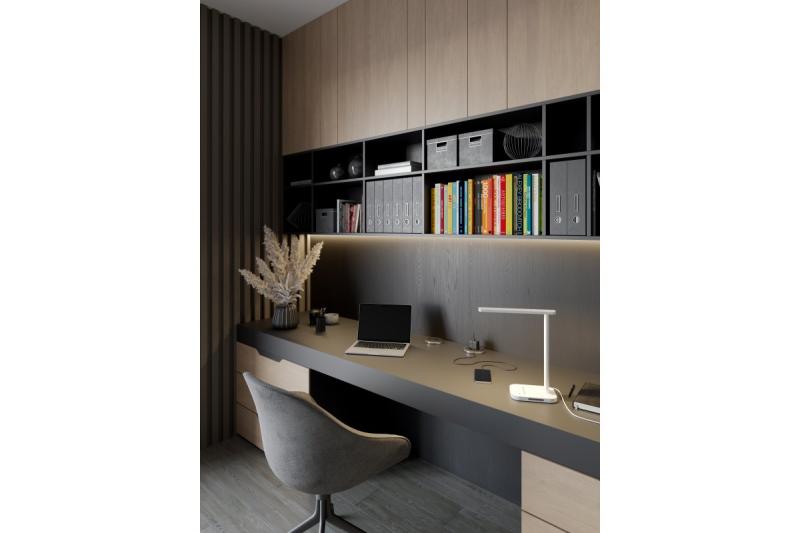 Decor Lámpara de escritorio Gale 8 W 550lm AC220-240V 5-CCT 10 niveles de atenuación PF>0 5 RA>80 blanco 1208962486