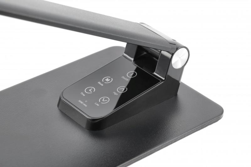 Decor Lámpara de escritorio Loneos 12W 700lm AC220-240V 3-CCT 5 niveles de atenuación RA>80 USB negro 1208962502