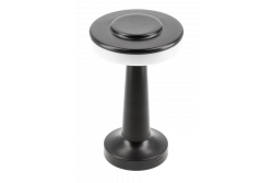 Decor Lámpara de escritorio Monum 3W 200lm DC 5V 1A 3000 K 3 grados. Batería regulable de 1800 mAh en color negro. 1208962504
