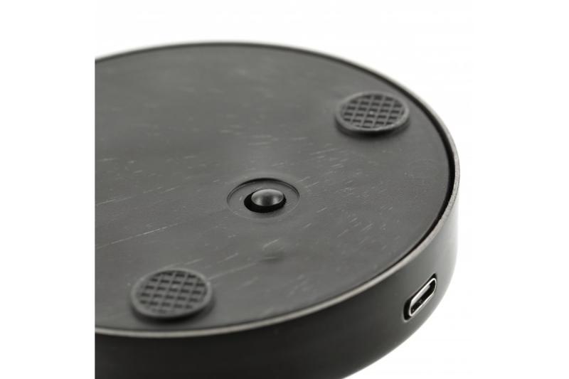 Decor Lámpara de escritorio Monum 3W 200lm DC 5V 1A 3000 K 3 grados. Batería regulable de 1800 mAh en color negro. 1208962504