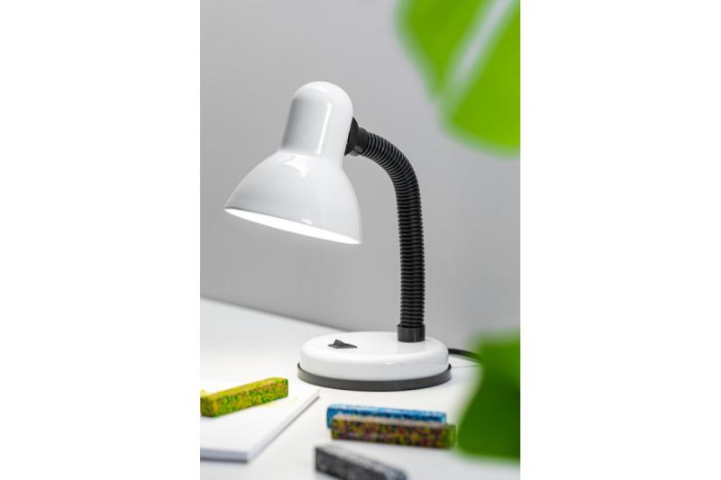 Decor Lámpara de escritorio RIO E27 máx. 40W 220-240V blanco. 1208962509