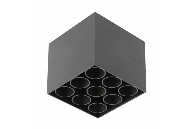 Decor Luminaria LED ARTEMIDA 20W 1920lm AC220-240V 50/60 Hz PF>0 9 Ra≥80 IP20 IK08 4000K 38° cuadrada negra. 1208962642