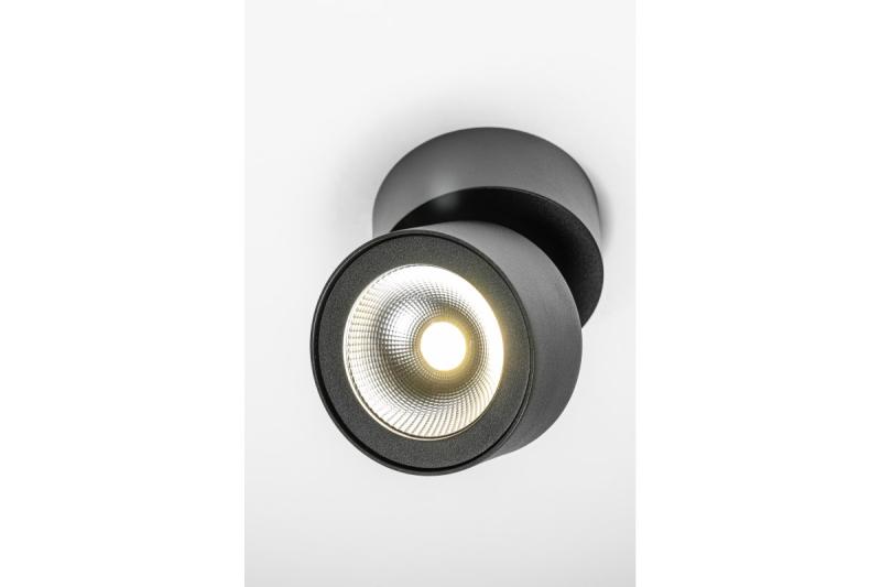 Decor Luminaria LED BLANCO 15W 1500lm AC220-240V 50/60 Hz PF> 0.5 Ra≥80 IP20 IK06.36 ° 4000K redonda negra 1208962668