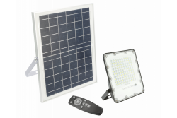 Foco LED solar BRAVOS, 50W, 500lm, 6400K, IP65, 120°, panel solar, control remoto, 3 años 1208962684