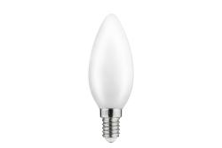 FUENTE DE LUZ LED, FILAMENTO DE LECHE, A-G, C35, 4000K, E14, 4,0W, AC220-240V, 360°, 420lm, 44mA 1208962694