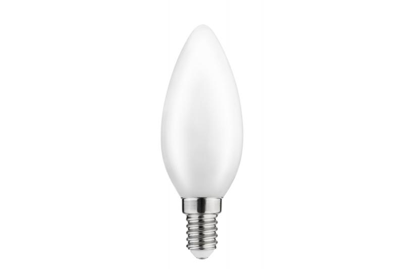 FUENTE DE LUZ LED, FILAMENTO DE LECHE, A-G, C35, 4000K, E14, 4,0W, AC220-240V, 360°, 420lm, 44mA 1208962694