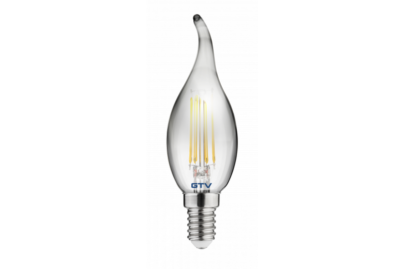 Luz LED decorativa, FILAMENTO, C35L, 27006, E14, 4W, 240lm, AC220-240V / 50-60Hz, RA> 80, 360° 1208962696