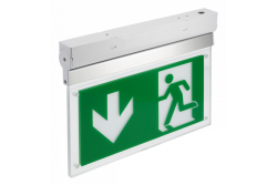 Luminaria de emergencia CORSO-3 LED, 3W, 300lm, AC220-240V, 50-60Hz, IP20, 3h, 6400K, doble tarea, botón TEST 1208962714