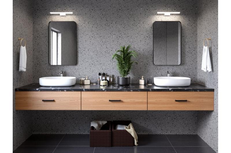 Decor Luminaria LED Catania 400mm 8W AC220-240V 50/60Hz 4000K IP44 RA >80 640lm Negro 1208962884