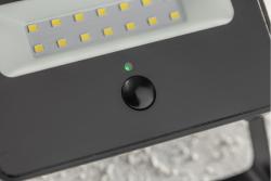Foco LED solar LUMOS, con sensor de movimiento, 10W, 850lm, 6400K, IP65, 120°, panel solar, 3y 1208962938