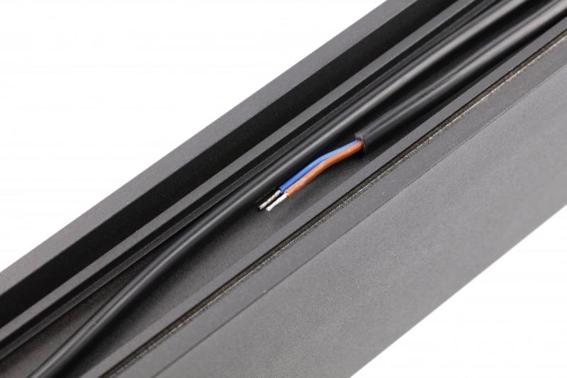 Decor Luminaria lineal LED LUNA-A 40W 3200lm AC220-240V 50-60Hz 100° RA>80 PF>0.9 AL/PC 4000K 120cm negro. 1208962939