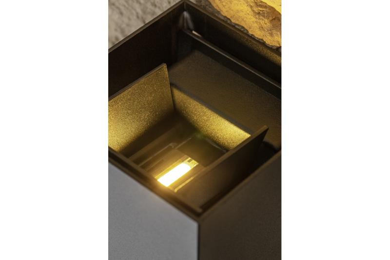 Decor Lámpara LED MISSOURI-K 7W 540lm AC220-240V 50/60 Hz PF>0.5 Ra≥80 IP54 IK08 4000K cuadrada negra. 1208962994