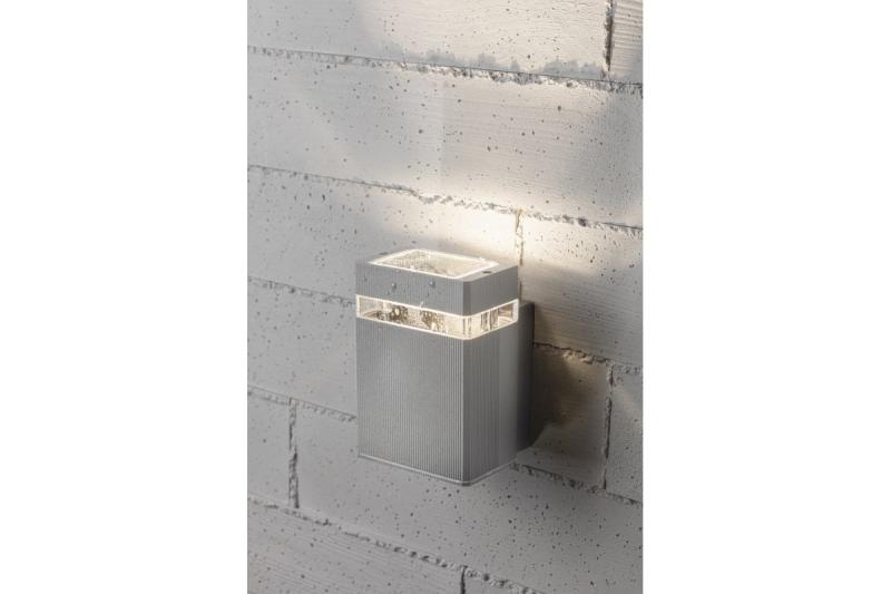 Decor Luminaria de pared unidireccional NESSA GU10 MAX. 50W IP54 AC220-240V 50/60Hz gris. 1208963010