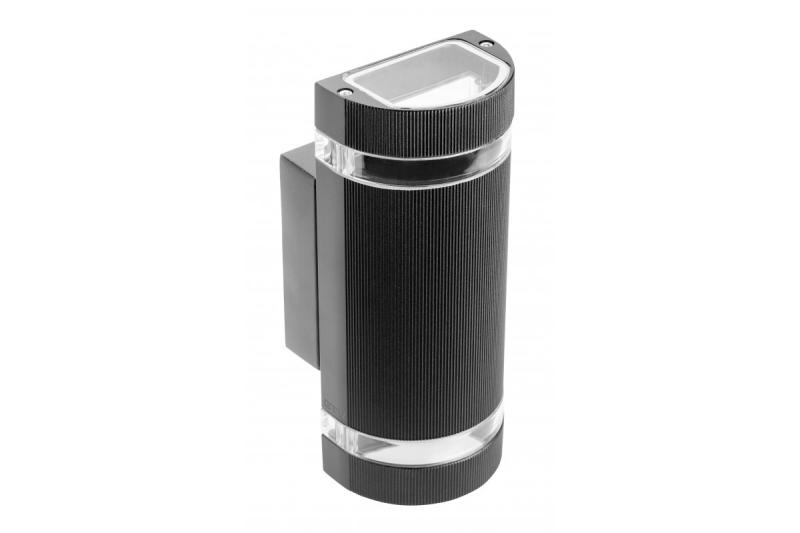 Decor Luminaria de pared de dos direcciones SILVA GU10 MAX.2x50W IP54 AC220-240V 50/60Hz negro. 1208963135