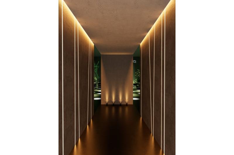 Decor Luminaria de pared unidireccional TIAGO GU10 MAX. 35W IP54 AC220-240V 50/60Hz negro. 1208963205