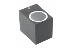 Decor Fachada liminaria unidireccional TIAGO KW GU10 MAX.35W IP54 AC220-240V 50/60Hz negro. 1208963206