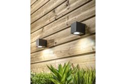 Decor Fachada liminaria unidireccional TIAGO KW GU10 MAX.35W IP54 AC220-240V 50/60Hz negro. 1208963206