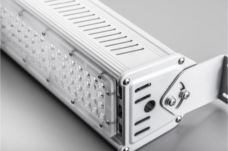 Lámpara TEKSAS LED Highbay, 100W, 12000lm, AC100-240V, 50/60Hz, IP 65, ángulo de haz 60o, 4000K, gris 1208963207