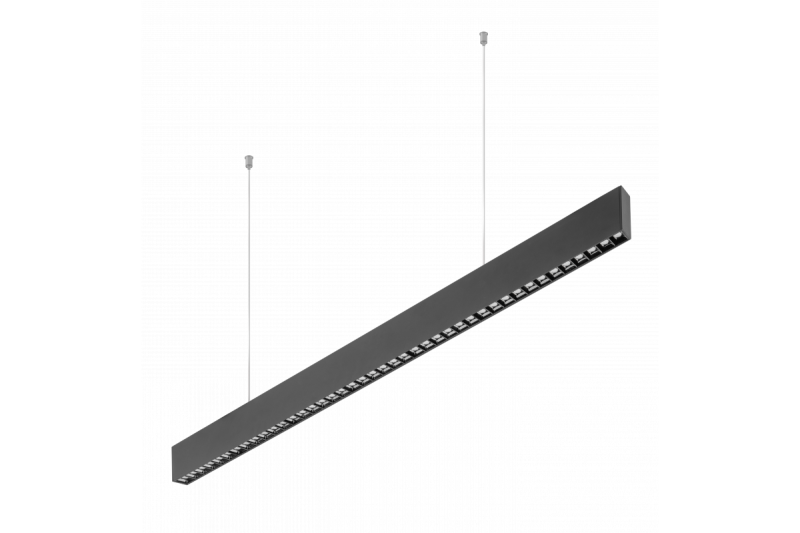 Decor Luminaria suspendida LED VILANA 42W (30W+12W) 4000K RA>80 220-240VAC 48/120° UGR<19 120cm negro. 1208963237