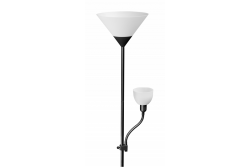 Decor Lámpara de pie BENFICA 2 máx. 60W-E27 máx. 40W-E14 AC220-240V 50/60Hz negro. 1208963346
