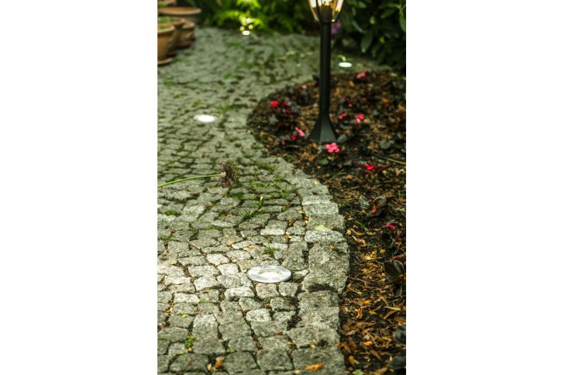 Decor Luminaria empotrada para entrada de vehículos ALFA-O-MINI máx. 10 W GU10 IP67 AC220-240V 50/60Hz inox. 1208963696