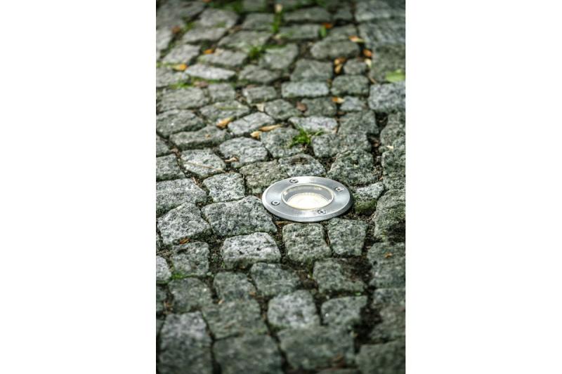 Decor Luminaria empotrada para entrada de vehículos ALFA-O-MINI máx. 10 W GU10 IP67 AC220-240V 50/60Hz inox. 1208963696