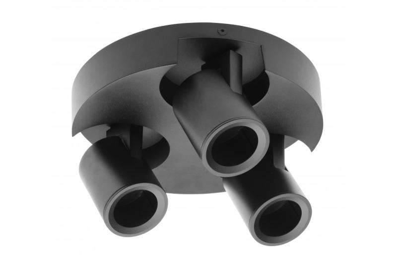 Decor Luminaria de techo BLINK AC220-240V 50/60 Hz GU10 máx. 20W*3 IP 20 triple negro. 1208963844