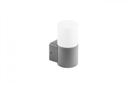 Decor Luminaria de jardín CORTA-AU E27 MAX.25W IP44 AC220-240V 50-60Hz lámpara de pared recta superior antracita. 1208963857