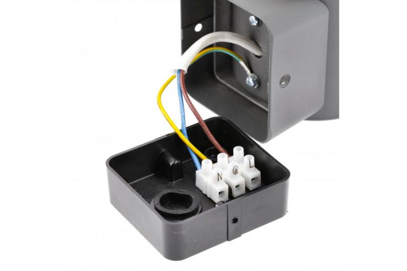 Decor Luminaria de jardín CORTA-AU E27 MAX.25W IP44 AC220-240V 50-60Hz lámpara de pared recta superior antracita. 1208963857