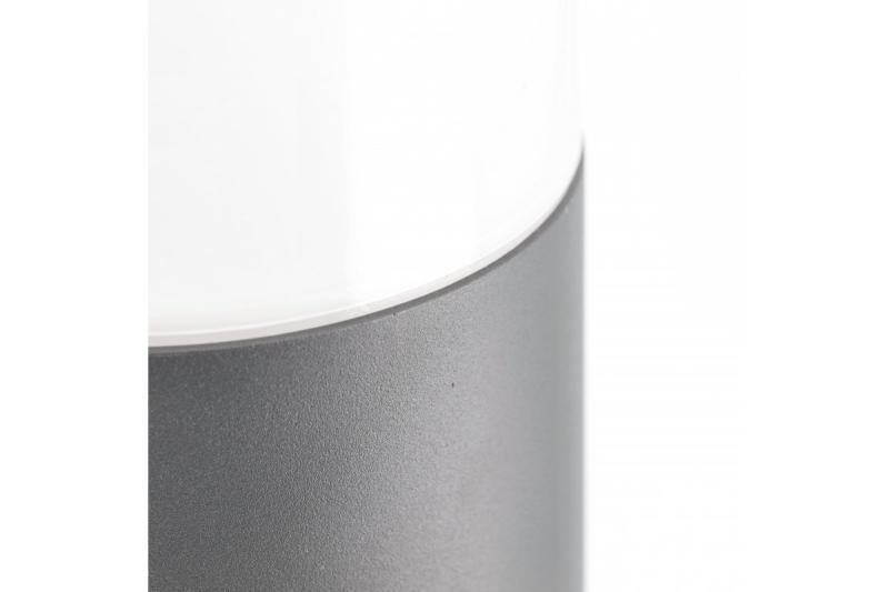 Decor CORTA-P 40 lámpara de jardín E27 MAX.25W IP44 AC220-240V 50-60Hz toma máx. 3000W bollard grafito 1208963861