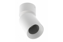 Decor Luminaria de techo FARGO 2 de aluminio 70x166mm IP20 máx. 20W redonda negra. 1208963881