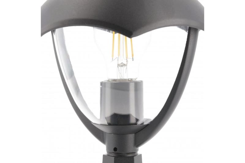 Decor Luminaria de jardín GRANDE-P 31 E27 MAX.60W IP54 AC220-240V 50-60Hz poste negro. 1208963886