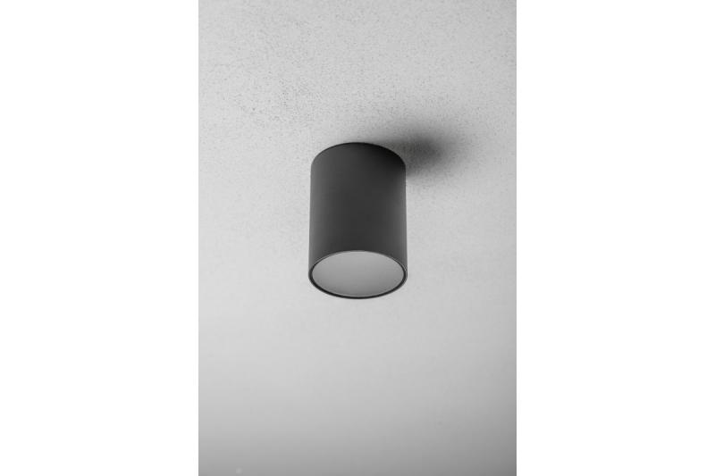 Decor Luminaria de techo LENTO alum 100x130 IP54 MAX.35W redonda grafito 1208963924